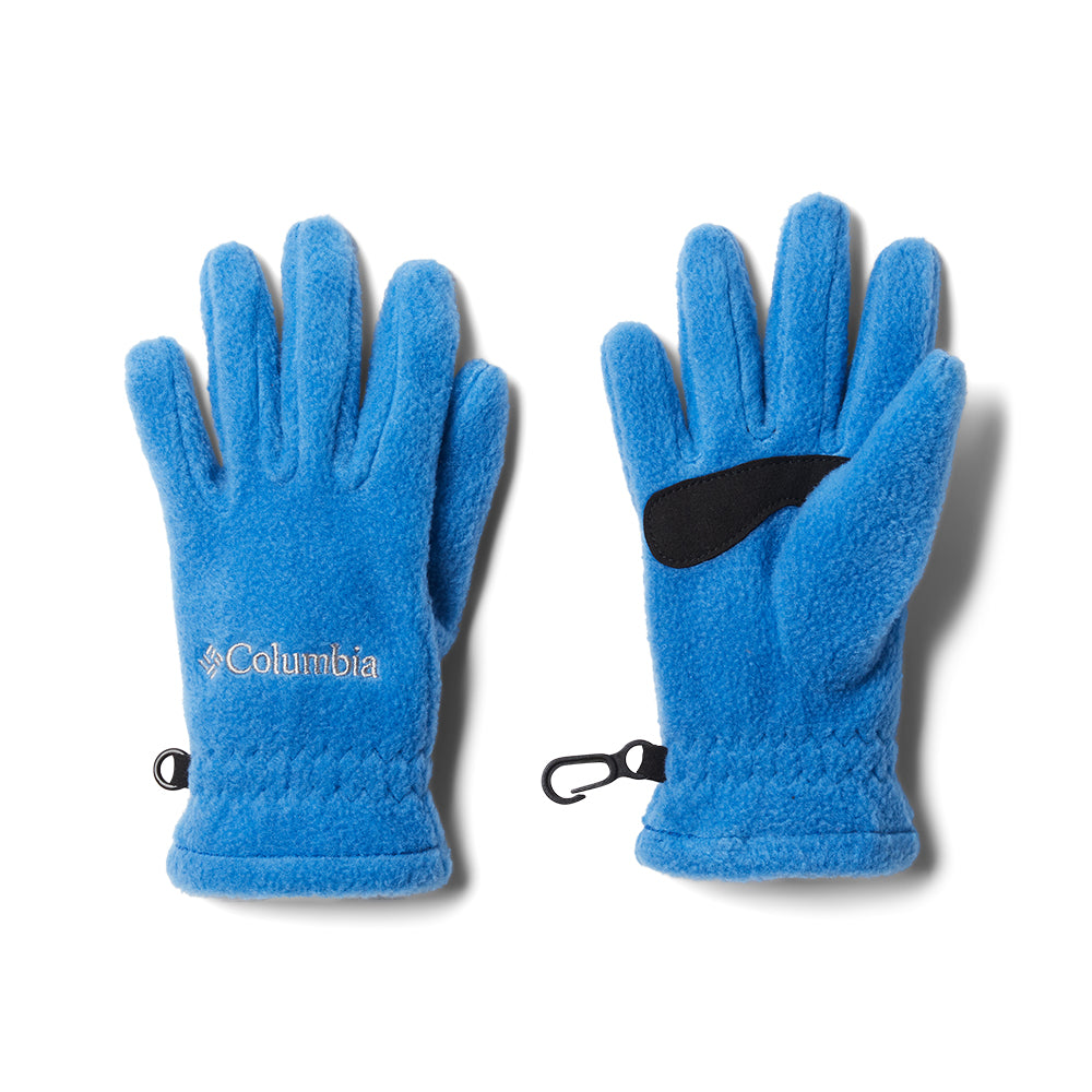 Columbia kids fleece gloves in blue