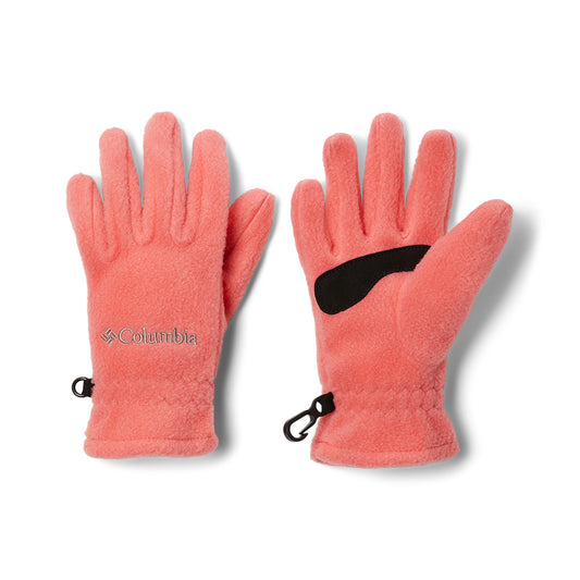 Columbia Youth Fast Trek Fleece Gloves (Blush Pink)