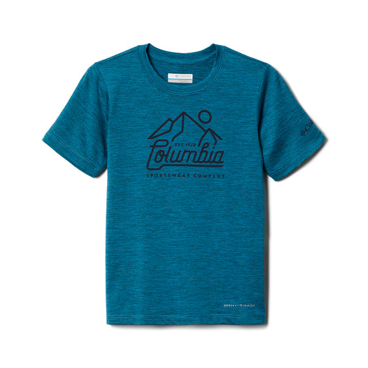 Columbia Boys Mount Echo T-Shirt (Deep Marine)