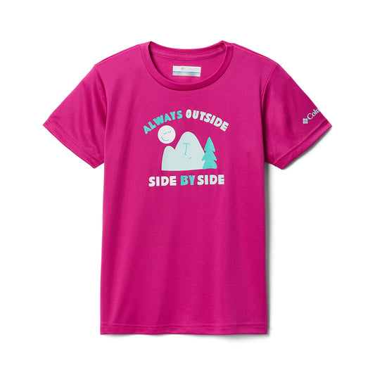 Columbia Girls Mirror Creek T-Shirt (Wild Fushia)