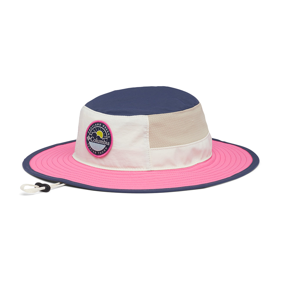 Columbia Kids Bora Bora Booney Hat with pink brim