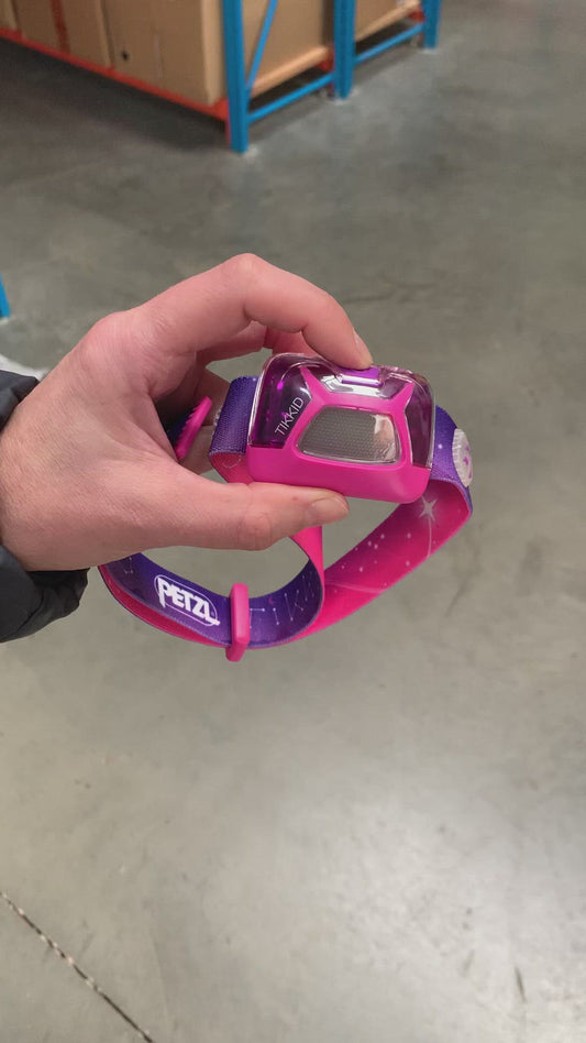 Petzl Tikkid Kids Headtorch (Purple)