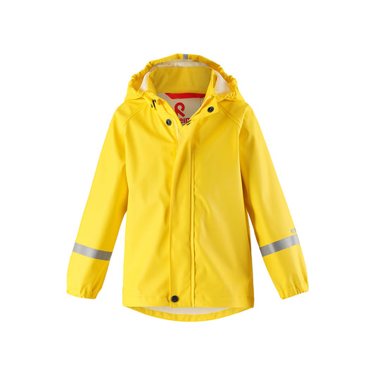 Reima Lampi Kids Waterproof Jacket (Yellow)-Little Adventure Shop