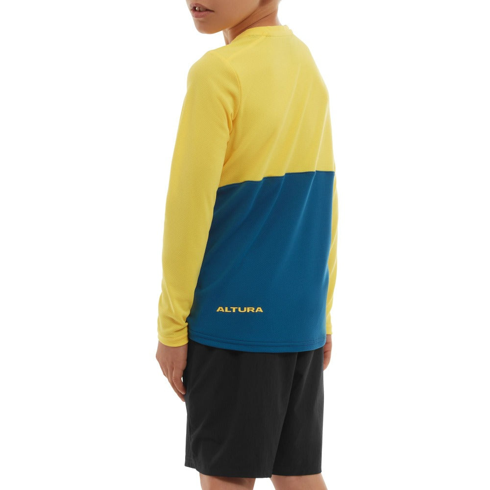 Altura Spark Long Sleeved Trail Jersey (Yellow)