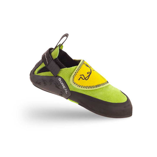 Boreal Ninja Junior Kids Climbing Shoes (Green)-Little Adventure Shop