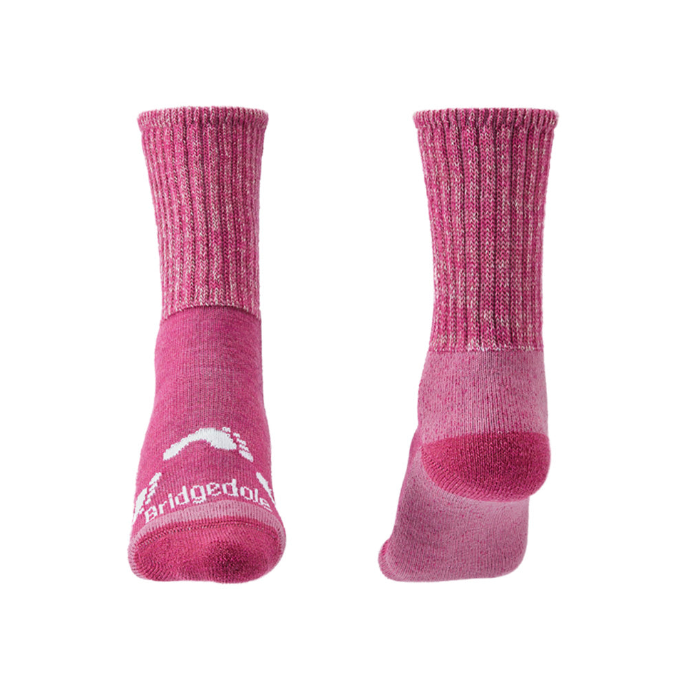 Bridgedale Junior Hike Socks (Pink)-Little Adventure Shop