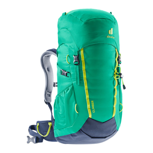 Deuter Kids Climber rucksack in a green fern colour