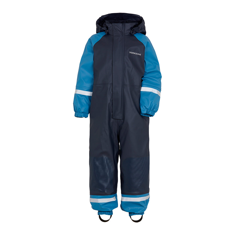 Didriksons Colorado Kids Waterproof Suit Overalls in Corn Blue