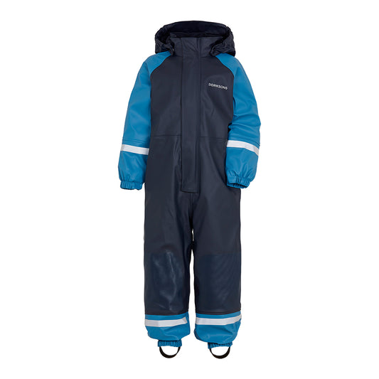 Didriksons Colorado Kids Waterproof Suit Overalls in Corn Blue