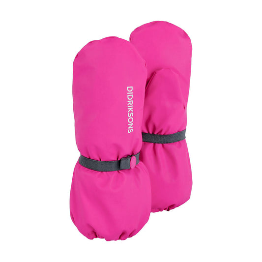 Didriksons Kids Pileglove Mittens (Pink)-Little Adventure Shop