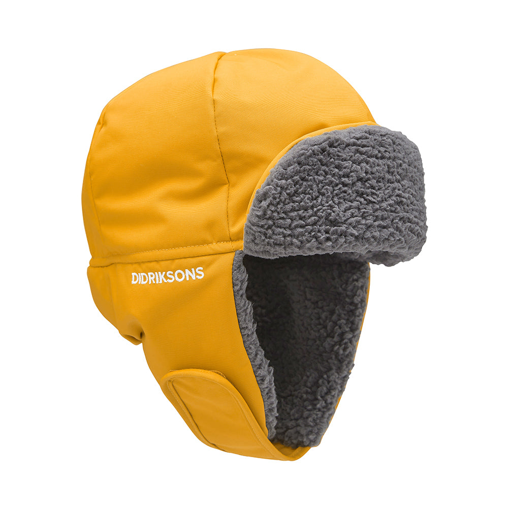 Didriksons Biggles Winter Hat in yellow
