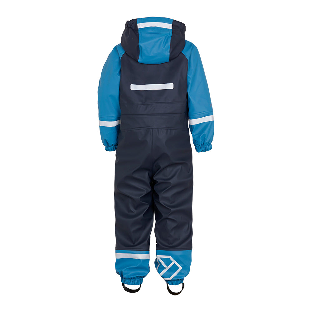 Didriksons Colorado Kids Waterproof Suit Overalls in Corn Blue