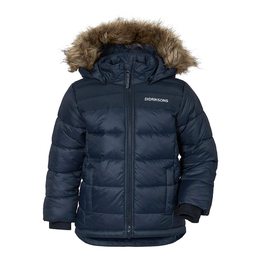 Didriksons Digory Jacket Kids Navy