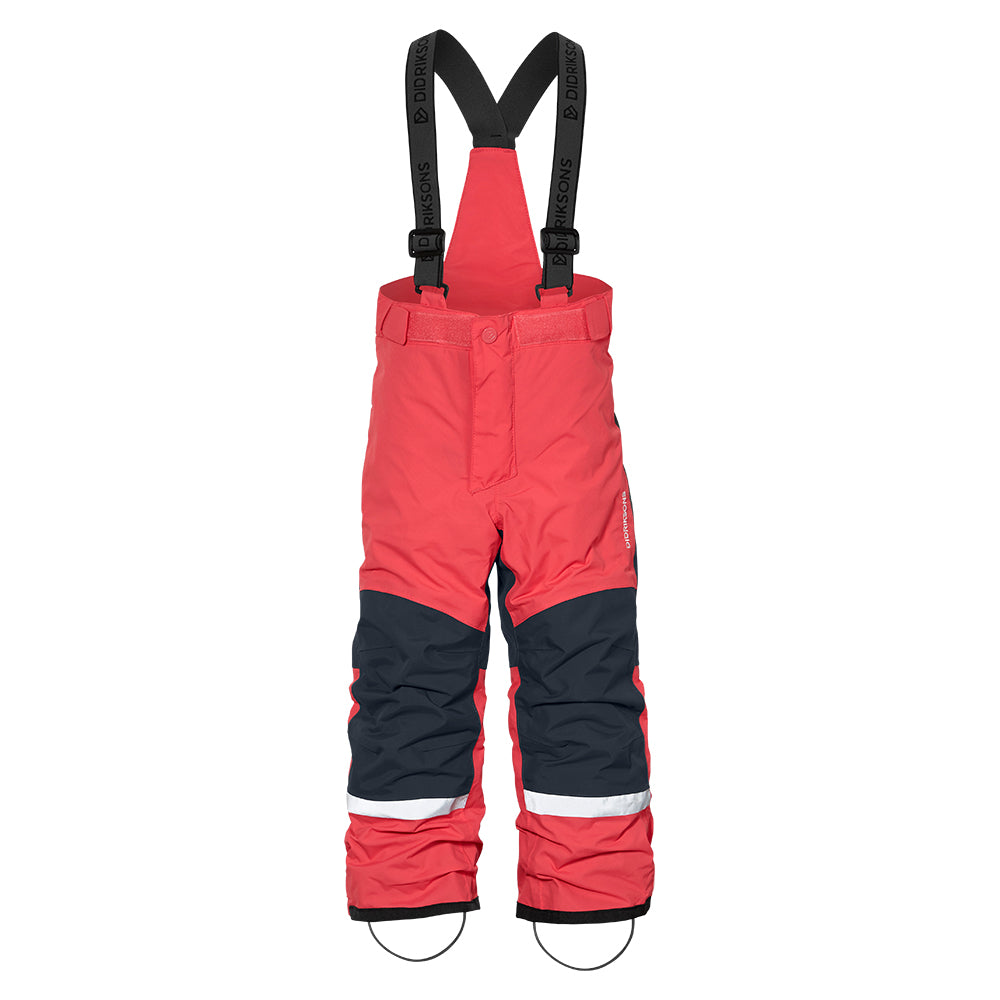Didriksons kids ski pants in modern pink