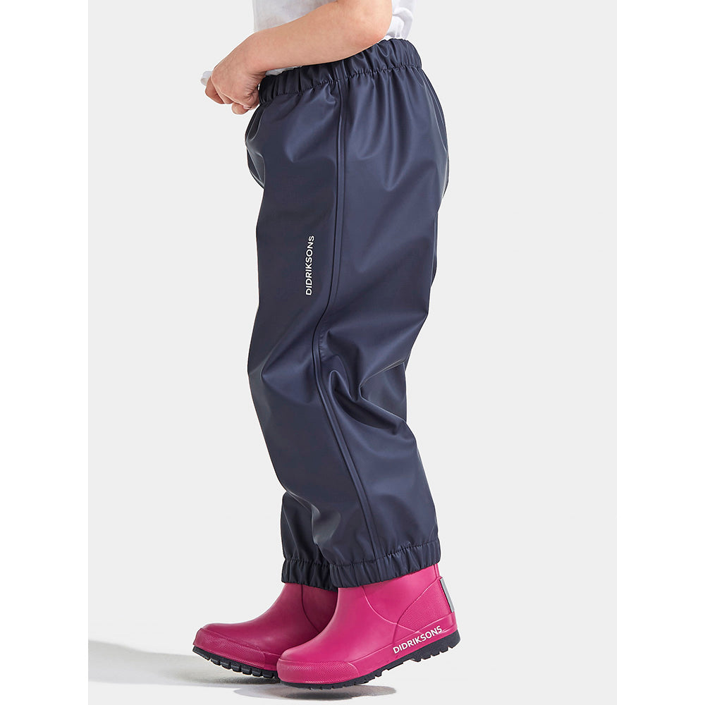 Didriksons Midjeman Kids Waterproof PU Trousers-Little Adventure Shop