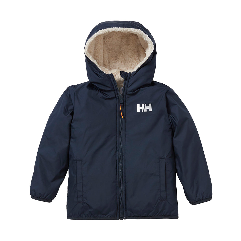 Helly Hansen Kids Champ Reversible Jacket (Navy)-Little Adventure Shop