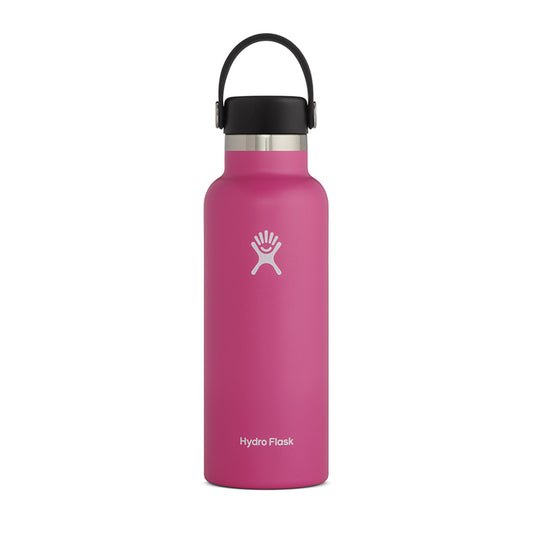 Hydro Flask 18oz Standard Mouth water bottle in Pink