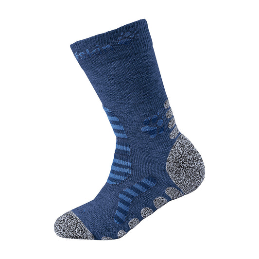 Jack Wolfskin Kids Hiking Classic Socks (Navy)-Little Adventure Shop