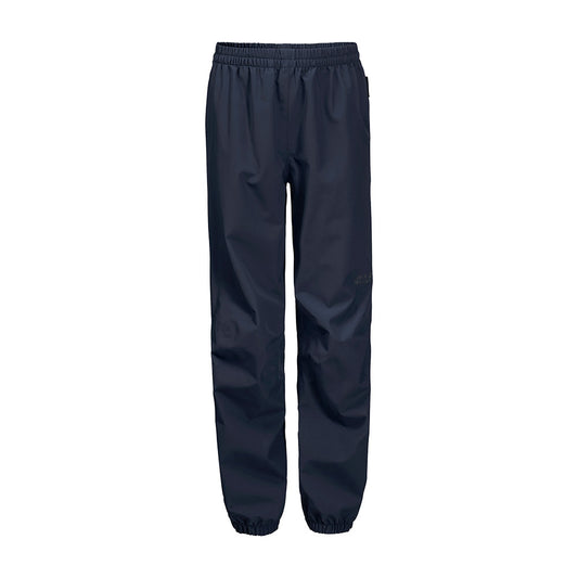 Jack Wolfskin Kids Rainy Days Waterproof Trousers (Midnight Blue)-Little Adventure Shop