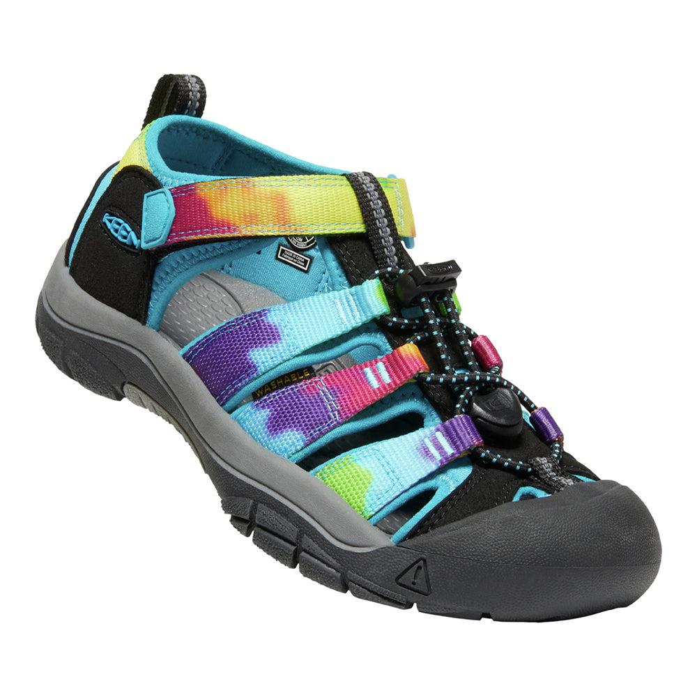 Keen Kids Newport H2 Sandals (Rainbow Tie Dye)