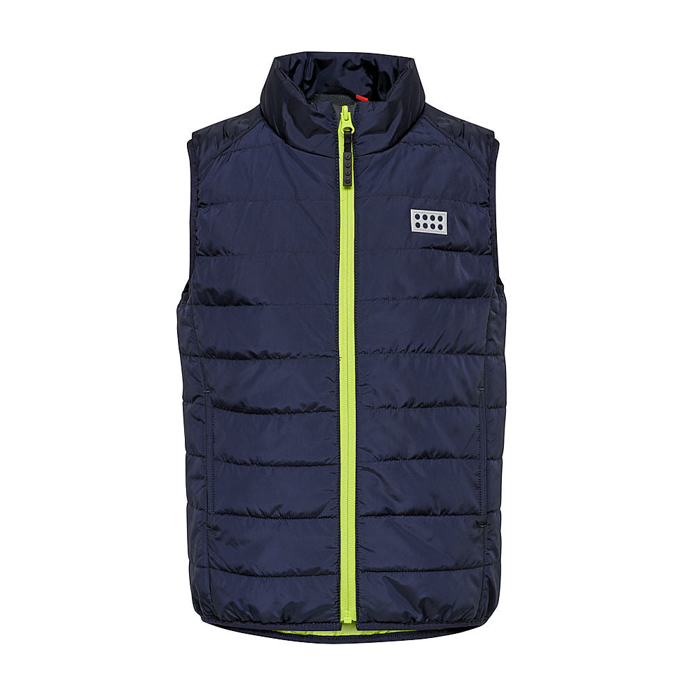 Lego® Wear Kids Insulated Vest (Navy)-Little Adventure Shop