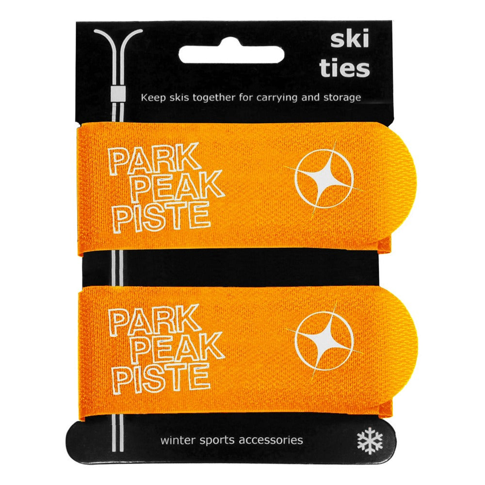 Manbi Jumbo Ski Ties Packed in Orange