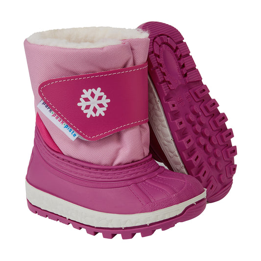 Manbi Kids Boing Snow Boots in Pink