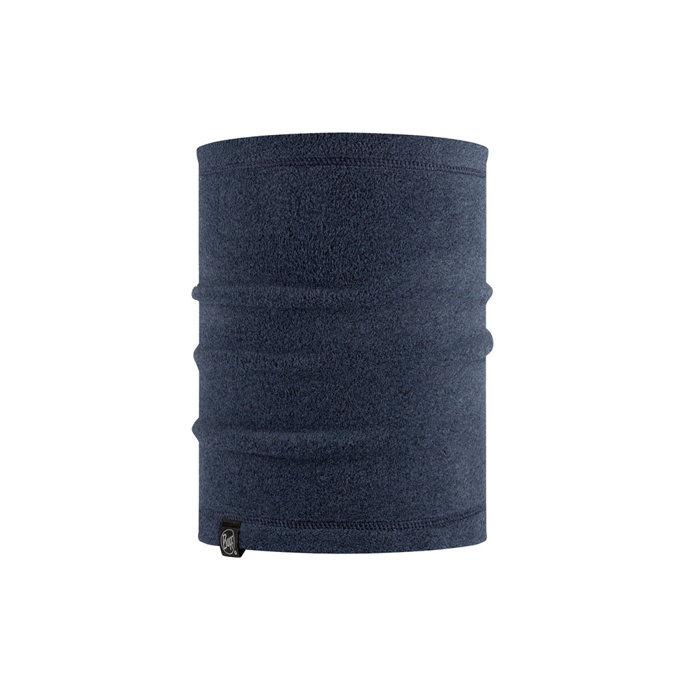 Buff kids fleece snood in night blue