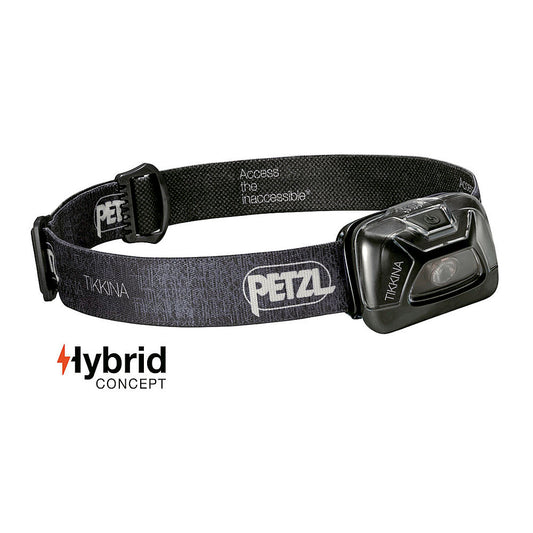 Petzl Tikkina Headtorch (Black)-Little Adventure Shop