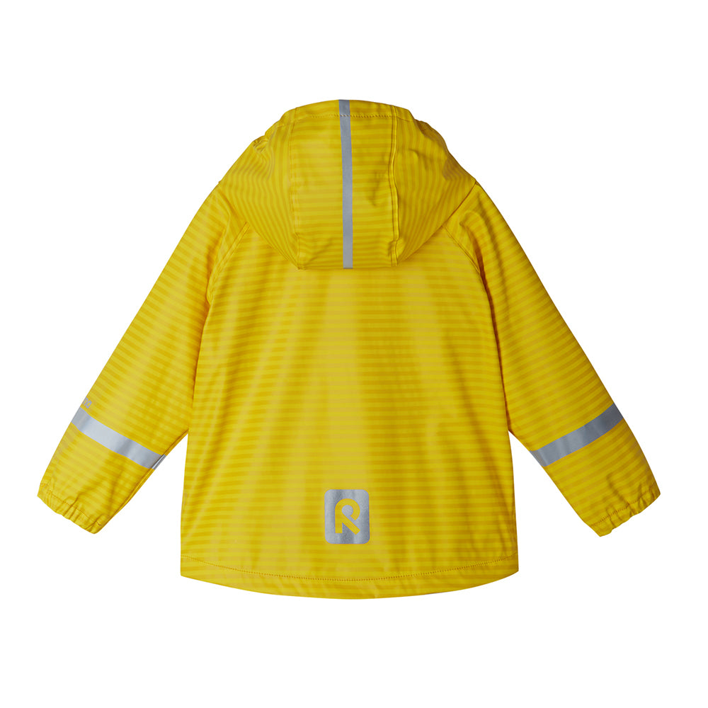 Reima Vesi Kids Waterproof Jacket (Yellow)-Little Adventure Shop