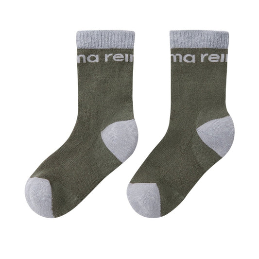 Reima Kids Saapas Wool Hiking Socks (Sage)