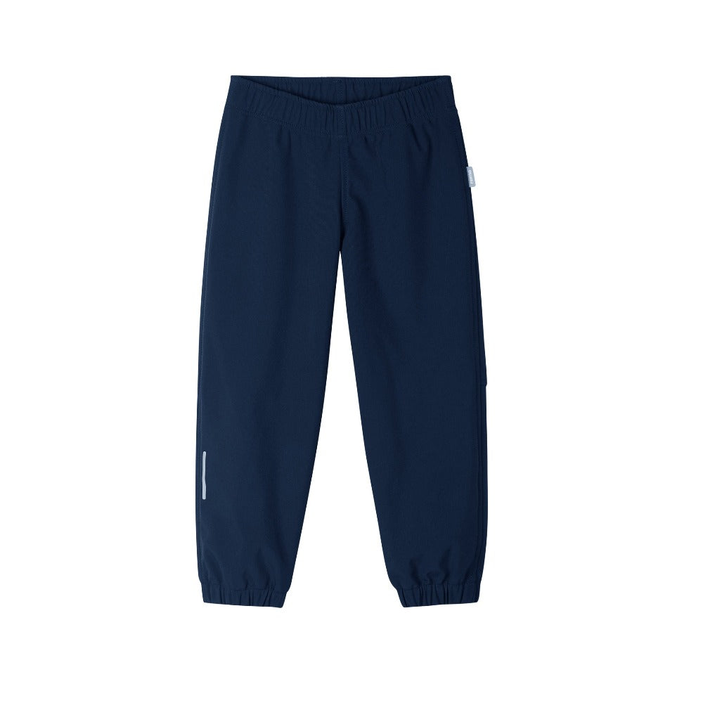 Kids navy softshell trousers