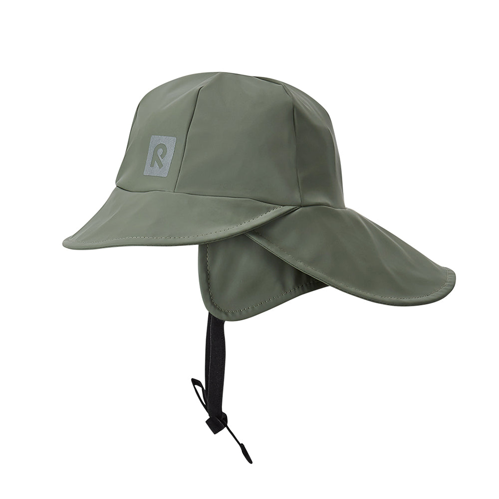 Reima Rain Hat Southwester in khaki green