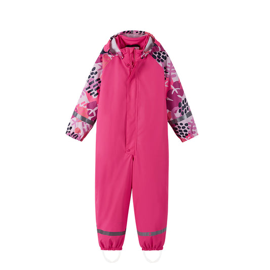Reima Roiske Toddler Puddle Suit Overalls (Candy Pink)