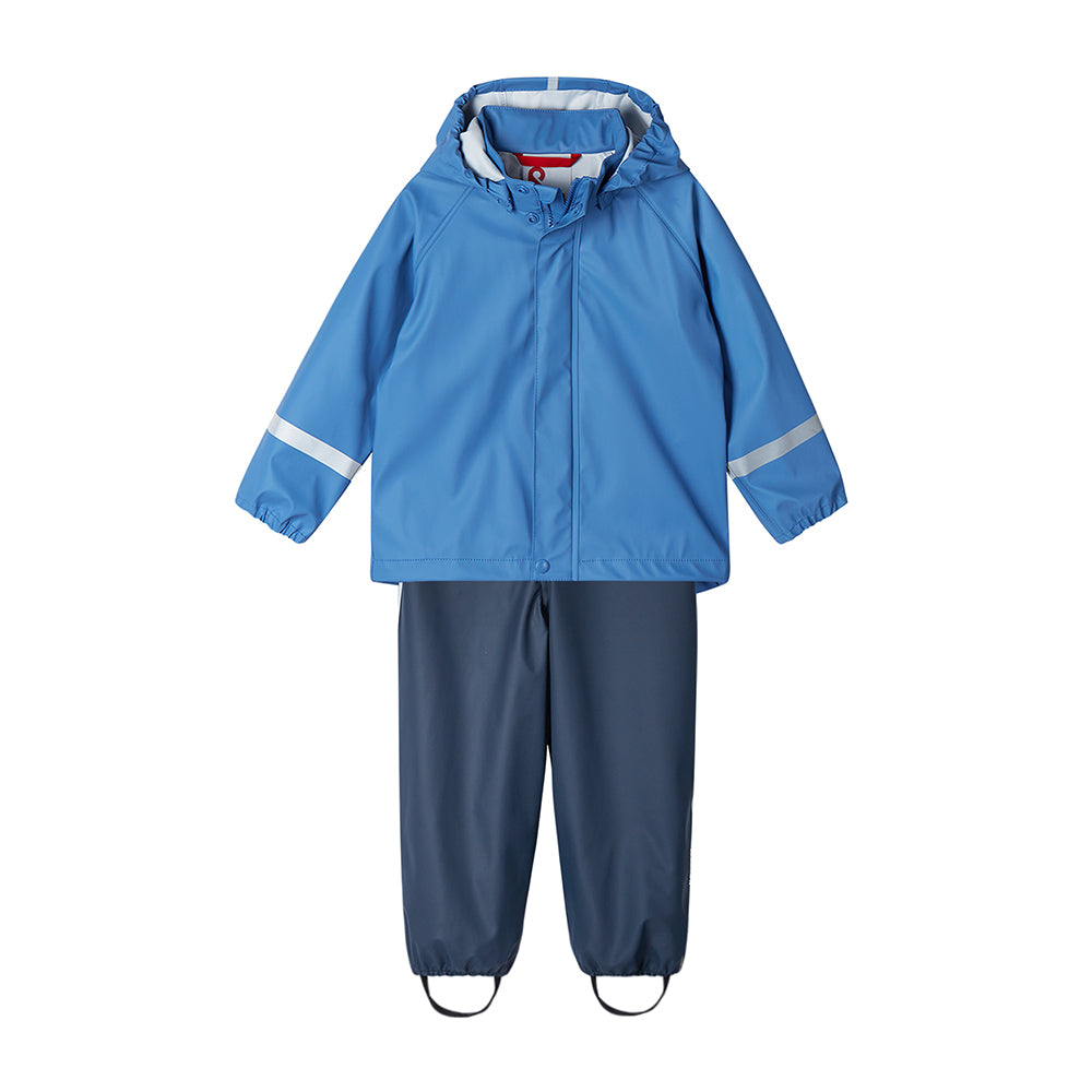 Reima Tihku Kids Waterproof Rain Set (Denim Blue)