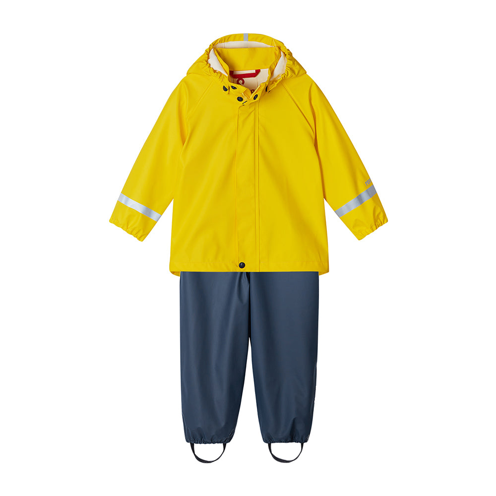 Reima Tihku Kids Waterproof Rain Set (Yellow)