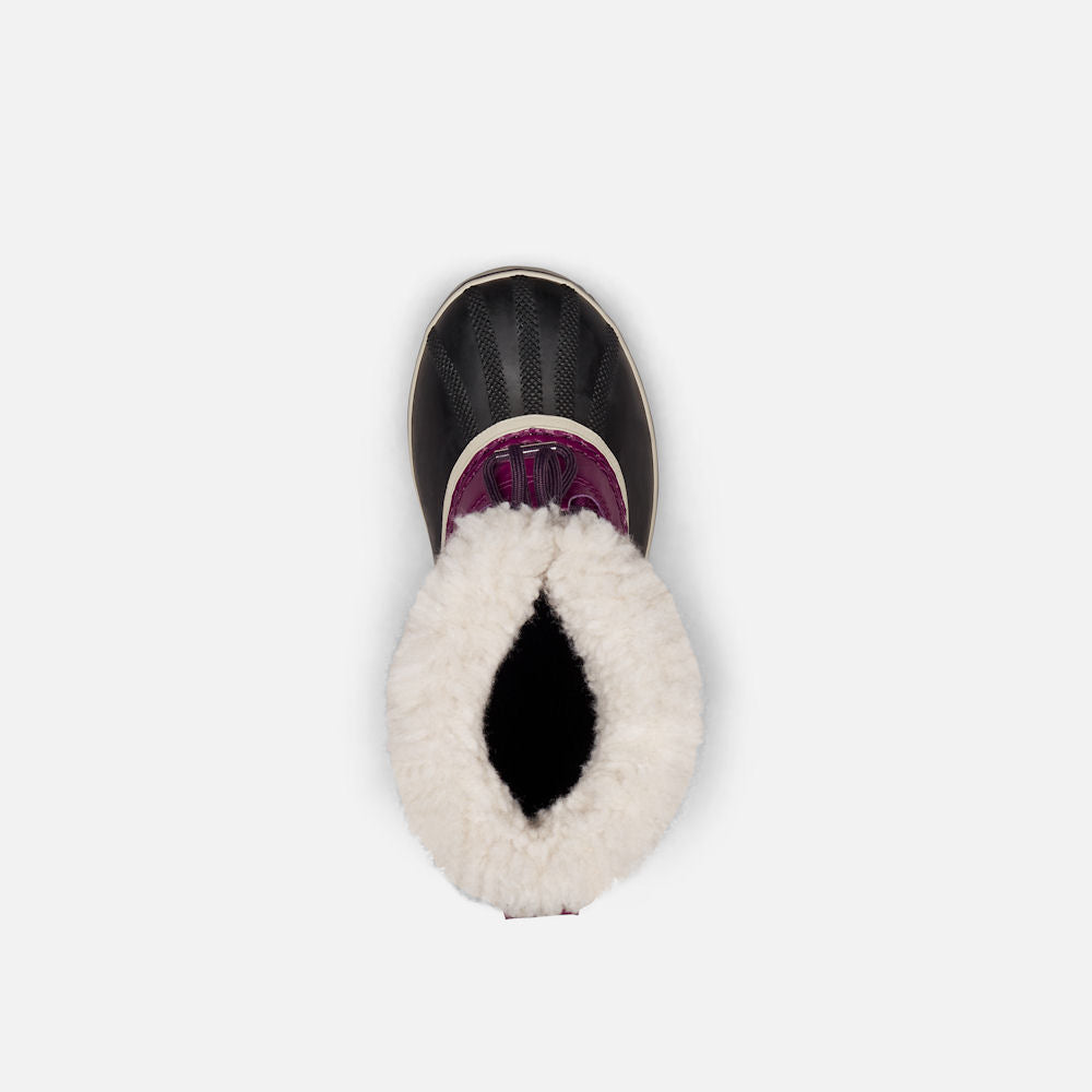 Sorel Yoot Pac Nylon Kids Snow Boots (Wild Iris)-Little Adventure Shop