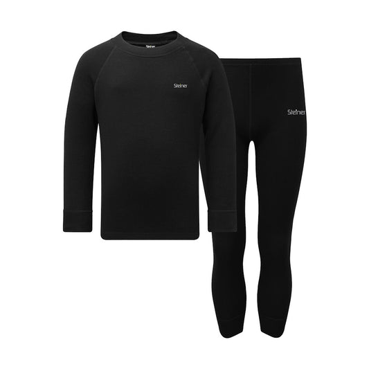 Steiner Kids Soft-Tec Thermal Set (Black)-Little Adventure Shop