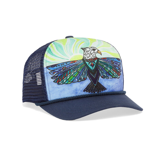Sunday Afternoons Kids Trucker Cap (Eagle)-Little Adventure Shop
