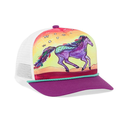 Sunday Afternoons Kids Trucker Cap (Horse)-Little Adventure Shop