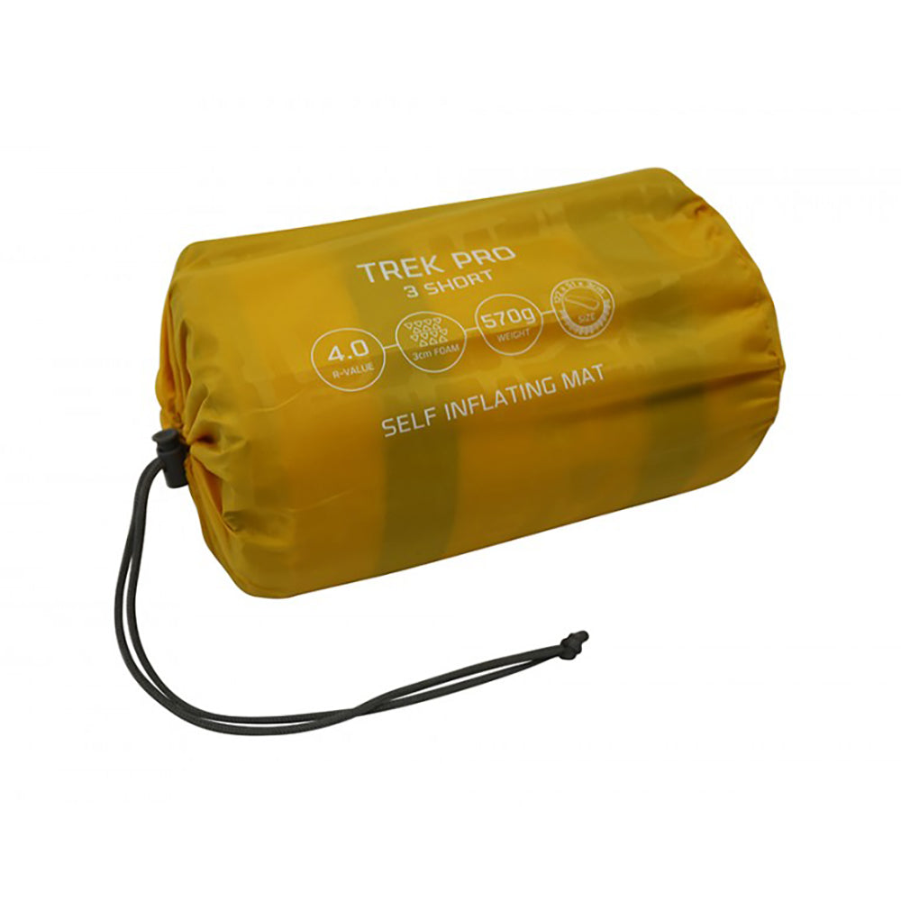 Vango Trek Pro 3 Short Sleeping Mat (Canary Yellow)