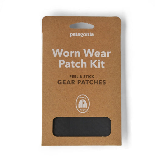 Patagonia repair patches in black