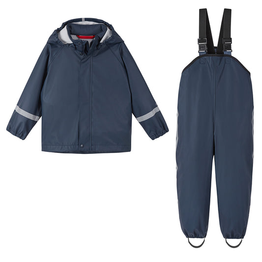 Reima Tihku Kids Waterproof Set (Navy)