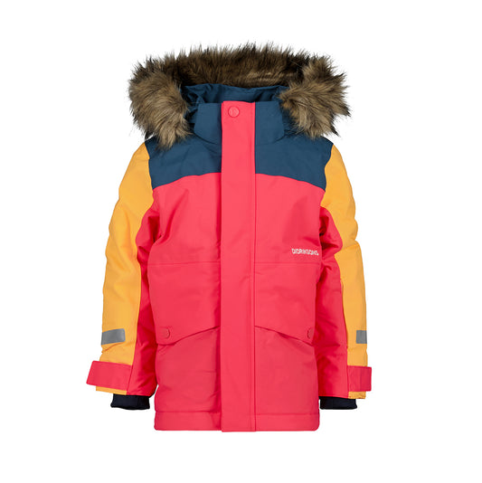 Didriksons Bjarven parka coat modern pink